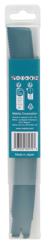 Makita E-26244 pilový list BiM 260x1.6mm, 8Z, 5ks special zahnutý JR003G