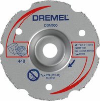 DREMEL DSM 600 univerzální karbidový zarovnávací řezný kotouč pro DMS20