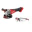 Milwaukee ELVINSET29 M18 FSAG125X-0X aku uhlová bruska 125 mm + ochranné brýle bez aku 4933478428