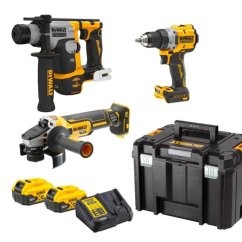 Dewalt DCK355P2T sada aku nářadí 18V XR DCD800, DCH172, DCG405, 2x 5,0 Ah