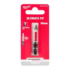 Milwaukee TX15 x 50 mm šroubovací bit Shockwave 4932451286