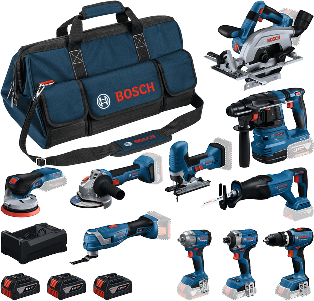 Bosch 0615A500EH 10dílná sada 18V profesionálního nářadí