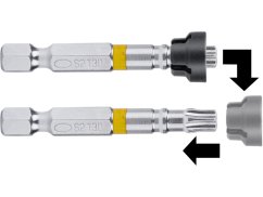 FORTUM 4741489 hroty sada 2ks TORX s magnetickým kloboučkem, T 40x50mm, S2