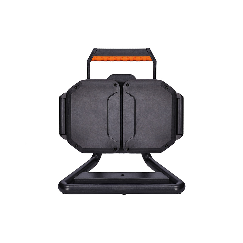 Solight WM-50W-RE LED reflektor 50W, přenosný, nabíjecí, 5000lm, oranžovo-černý