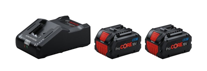 Bosch 1600A02T5P aku sada ProCORE 18V,2x8,0Ah,1xGAL18V-160