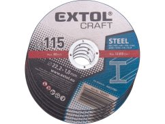 EXTOL CRAFT 106901 kotouče řezné na kov, 5ks, O 115x1,0x22,2mm