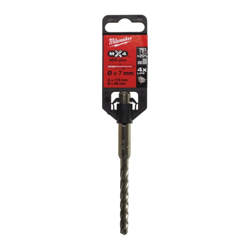 Milwaukee 7x150x115mm vrták SDS-Plus čtyřbřit MX4 4932352019