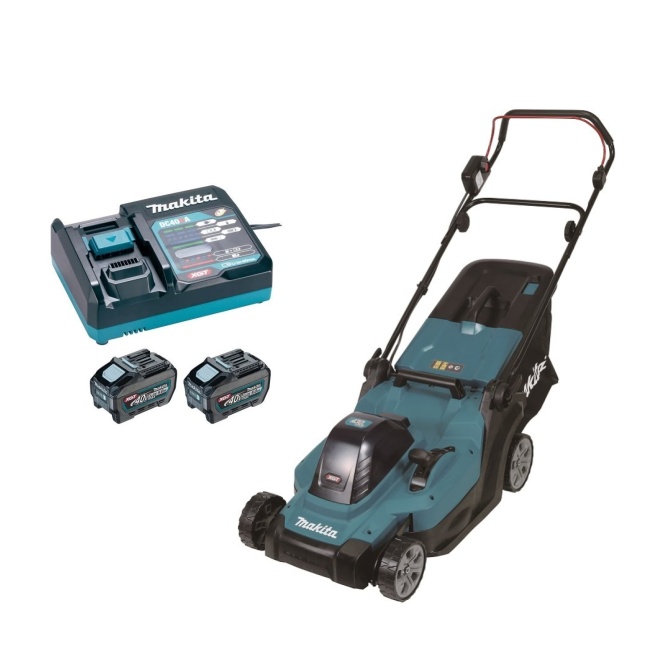 Makita LM004GSET aku sekačka 430mm Li-ion XGT 40V 2x5Ah