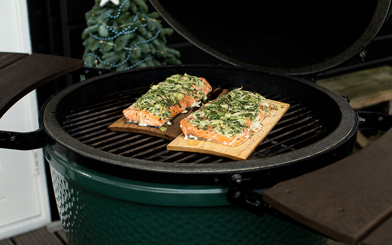 Big Green Egg dřevěné grilovací prkénka olše 116291 2ks