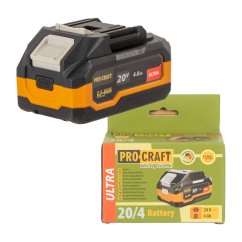 Procraft 20/4 Ultra aku baterie ultra 20 V 4 Ah
