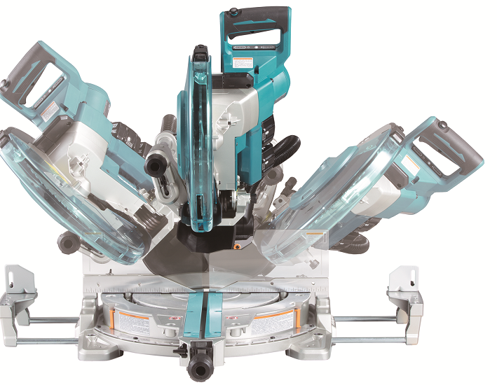 Makita DLS211ZU aku pokosová pila s AWS 305mm Li-ion 2x18V, bez aku
