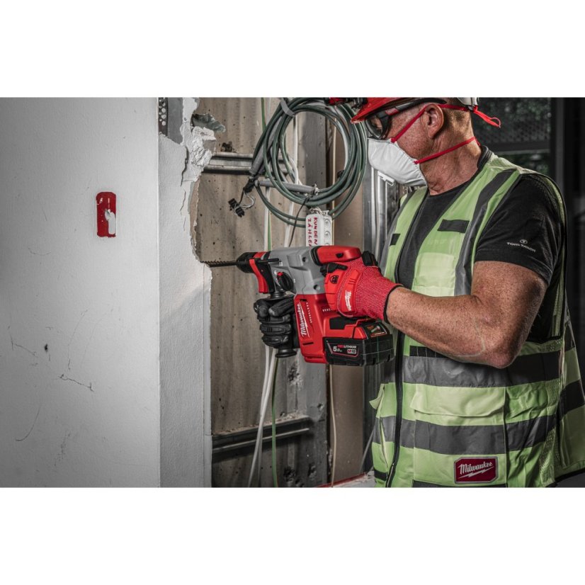 Milwaukee M18BLHX-0X aku kombinované kladivo SDS-Plus FIXTEC bez aku 4933478891