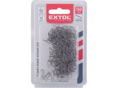 EXTOL PREMIUM 8862644 spony svařovací, 150ks, vnější roh "M", ⌀0,6mm, rozteč 15mm