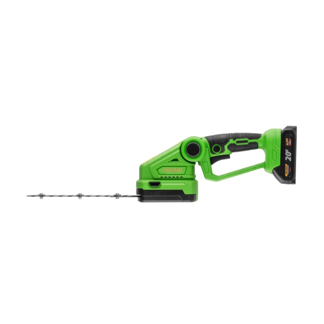 Procraft PGH2100 aku nůžky na trávu a keře 20V 1x2Ah