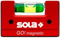 SOLA - GO! magnetic - kompaktní vodováha 6,8cm