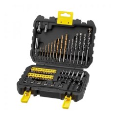 STANLEY STA88546 50 dílná sada vrtáků a bitů