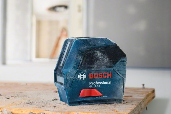 Bosch GLL 2-10  křížový laser + univerzální držák BM 3