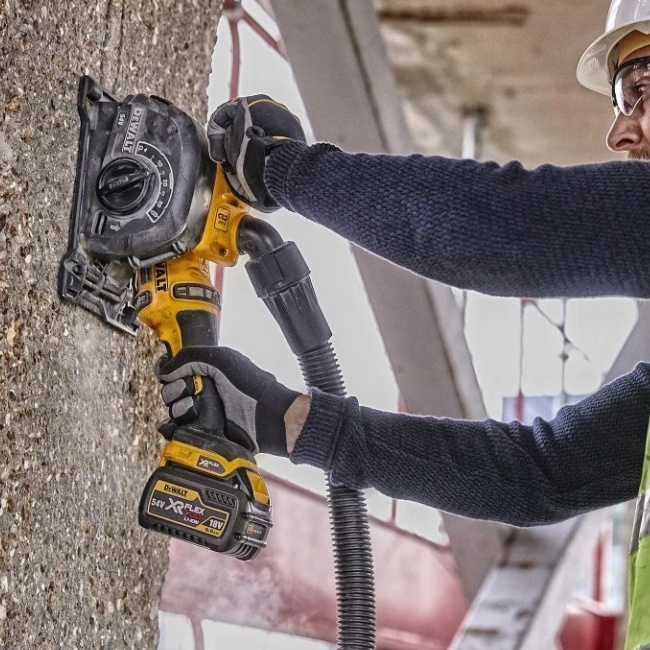 Dewalt DCG200T2 aku drážkovačka 125mm FLEXVOLT 54V 2x6Ah