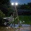Solight WM-60W-FVP duální teleskopický přenosný LED reflektor se zásuvkou, 2x30W, 5400lm, 4000K, 62-152cm, IP54