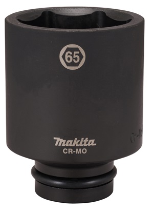 Makita E-24810 klíč nástrčný hluboký 1", čtyřhran, 65x108 mm