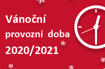 Vánoční provozní doba e-shopu a prodejny 2020/2021