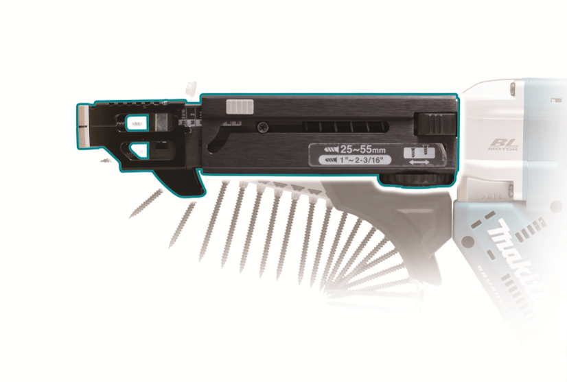 Makita DFR551Z aku šroubovák se zásobníkem 25-55mm,Li-ion LXT 18V, bez aku Z