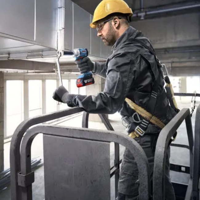 Bosch GDS 18V-350 aku rázový utahovák 1/2" 350 Nm 18V bez aku 06019M5020