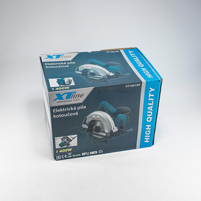 XTline XT106190 kotoučová pila 190mm, 1400W