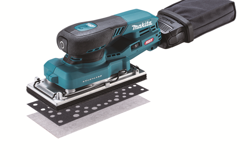 Makita BO007CGZ aku vibrační bruska s regulací 93x185mm Li-ion XGT 40V bez aku Z