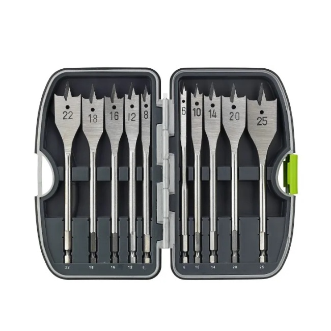 Luna Tools sada plochých vrtáků do dřeva HEX 1/4" 201430105 Luna Tools sada plochých vrtáků do dřeva HEX 1/4" 201430105