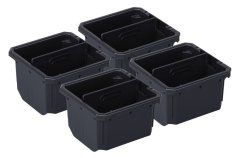 Makita T-92271 sada hlubokých zásobníků s přepážkami, 4 ks