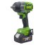 Procraft PWA36-1B-C aku rázový utahovák 1/2" 850 Nm 20V 1x4Ah