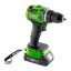 Procraft PA18LiH-1B-C aku vrtací šroubovák 20 V 1x2Ah + BS-37 sada bitů