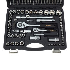 Procraft WS108 Gola sada 1/4" a 1/2 72 dílů