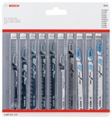 Bosch 2607011170 pilové plátky Wood+Metal 10ks