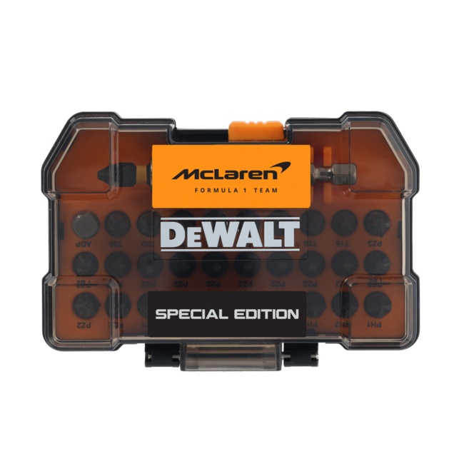 Dewalt DT70901T 32 dílná sada bitů FLEXTORQ edice McLaren