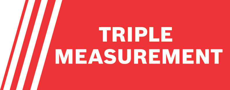 Trojité měření.