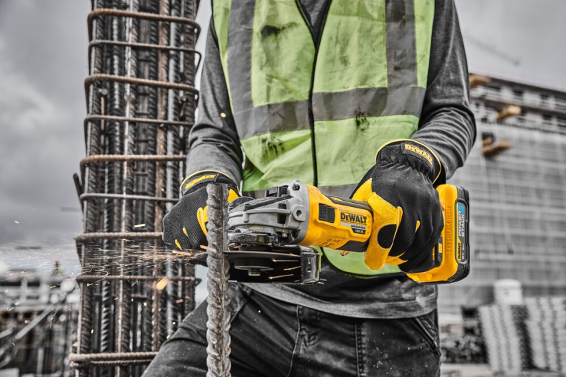 DeWalt DCG405H2T-QW bezuhlíková úhlová bruska 125 mm 18V XR