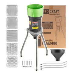Procraft PCM3400 elektrický šrotovník na obilí  1000 W zásobník 6,5l bez nádoby