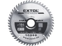 EXTOL PREMIUM 8803222 kotouč pilový s SK plátky, O 184x3,0x30mm, 50T