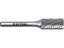 EXTOL INDUSTRIAL 8703715 fréza karbidová, válcová s čelním ozubením, pr.12x25mm/stopka 6mm,sek střední (double-cut)
