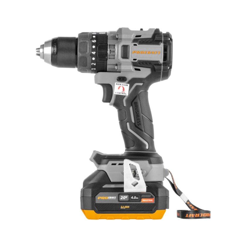 Procraft Industrial CD20B-1b-c aku příklepový šroubovák 20V 1x4Ah