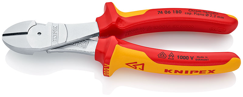 Knipex silové boční štípací kleště 7406180 Knipex silové boční štípací kleště 7406180