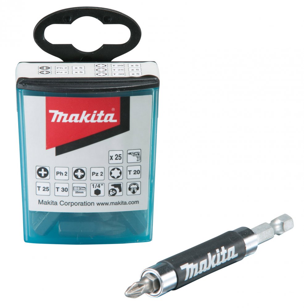 Makita B-48789 sada bitů 26 ks s nástavcem 120mm