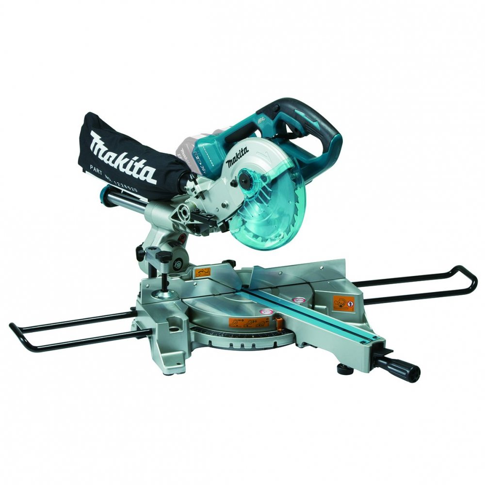 Makita DLS714NZ aku pokosová pila 190mm, Li-ion LXT 2x18V, bez aku