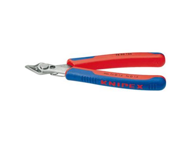 KNIPEX - Minikleště štípací pro elektroniku 125mm, potah PVC 7803125