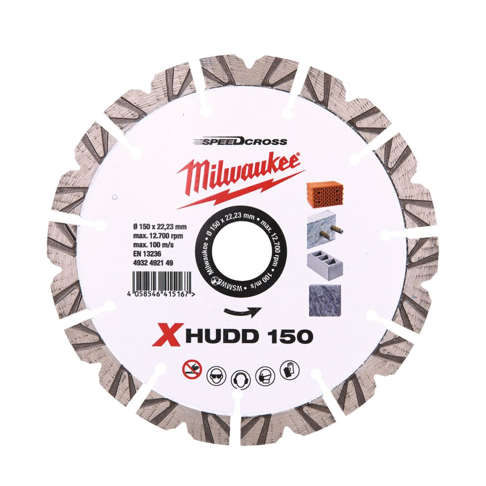 Milwaukee diamantový kotouč 150 mm Speedcross XHUDD 4932492149