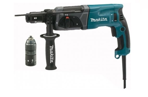 Makita HR2470T kombinované kladivo s výměnným sklíčidlem 2,4J 780W