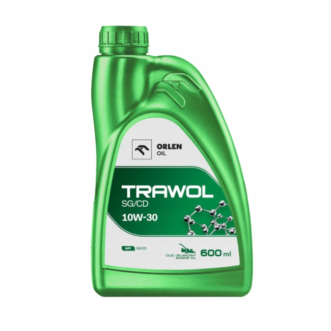 Orlen Trawol SG/CD 10W-30 olej pro zahradní techniku 4T 0,6 l 10W30-Trawol