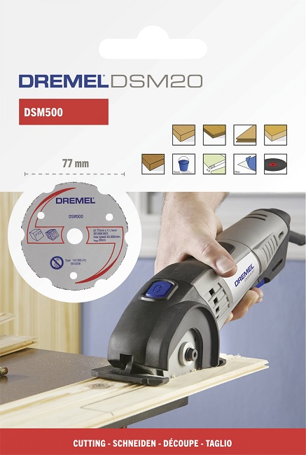 DREMEL DSM 500 univerzální řezný karbidový kotoučtový pro DSM20 2615S500JB